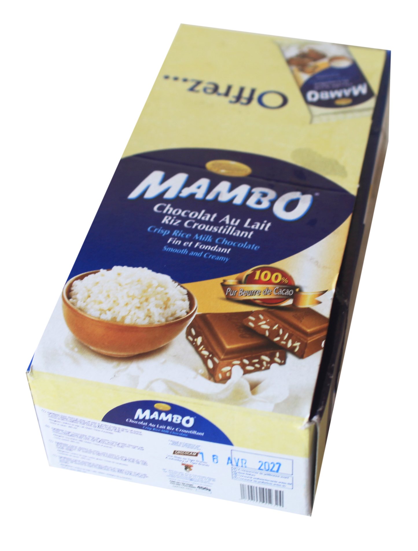 Mambo au riz 90gr (5pièces/carton)