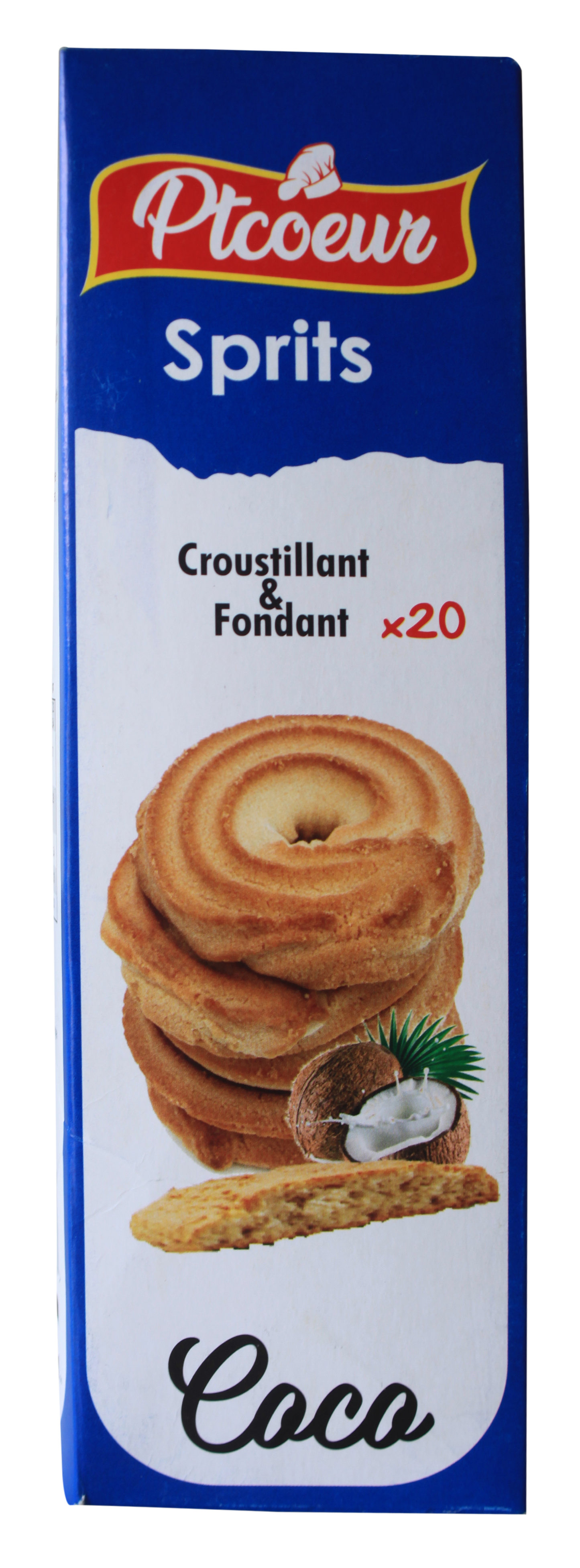 Sprits coco biscuit 150gr
