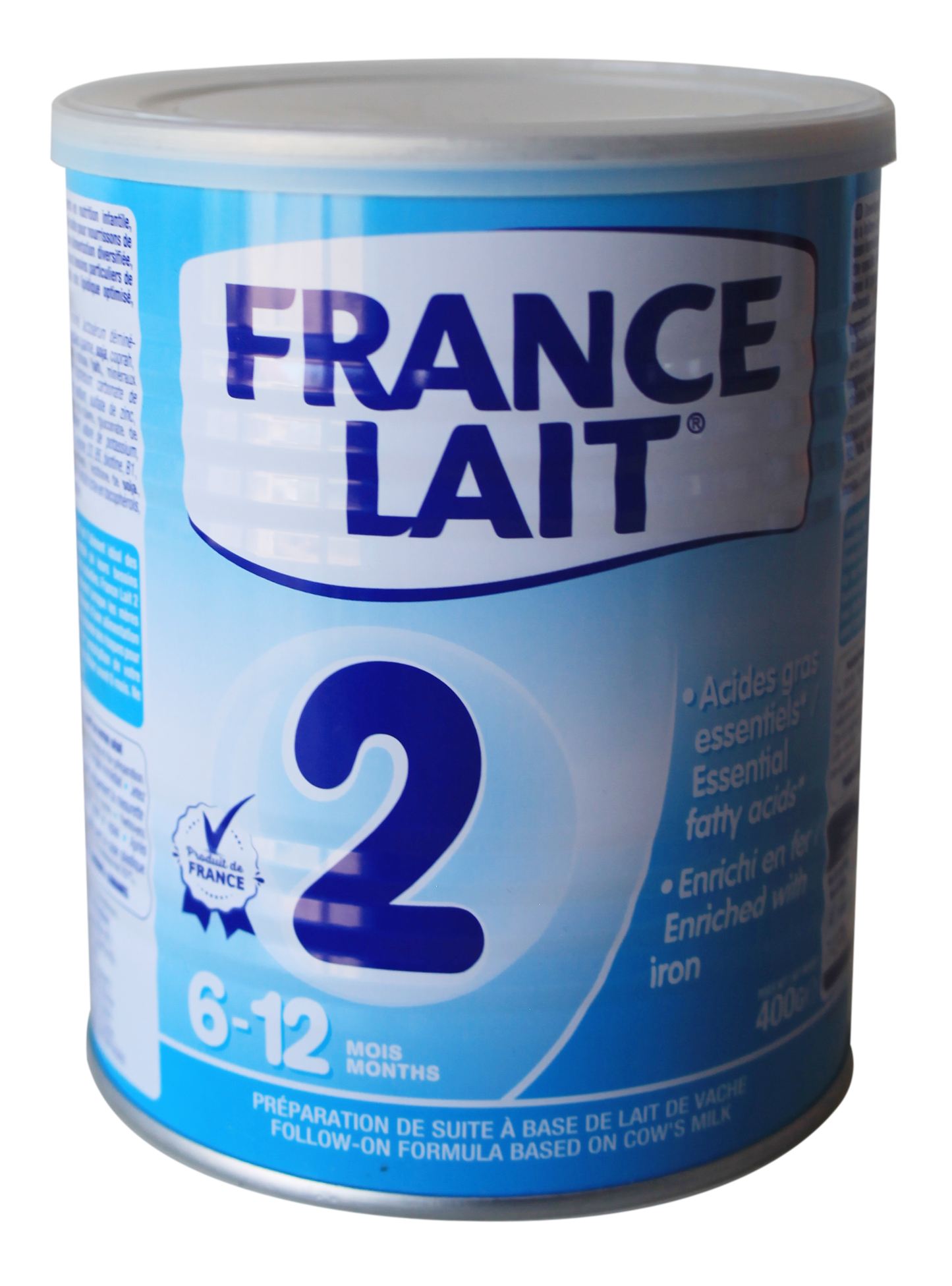France lait 2 (6-12mois) 400g