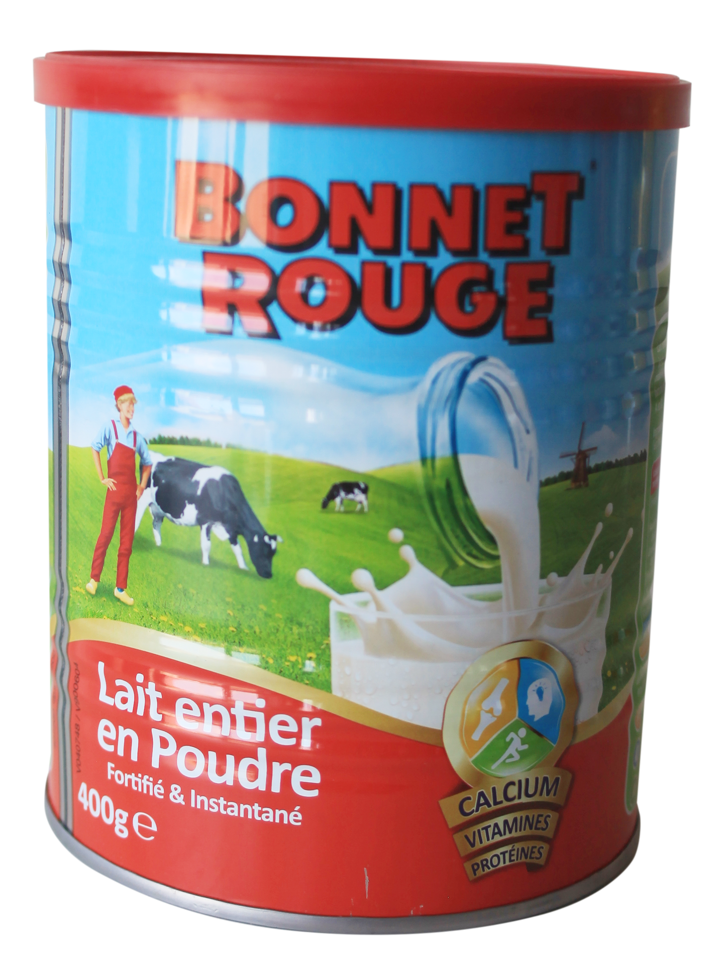 Bonet rouge lait en poudre 400g