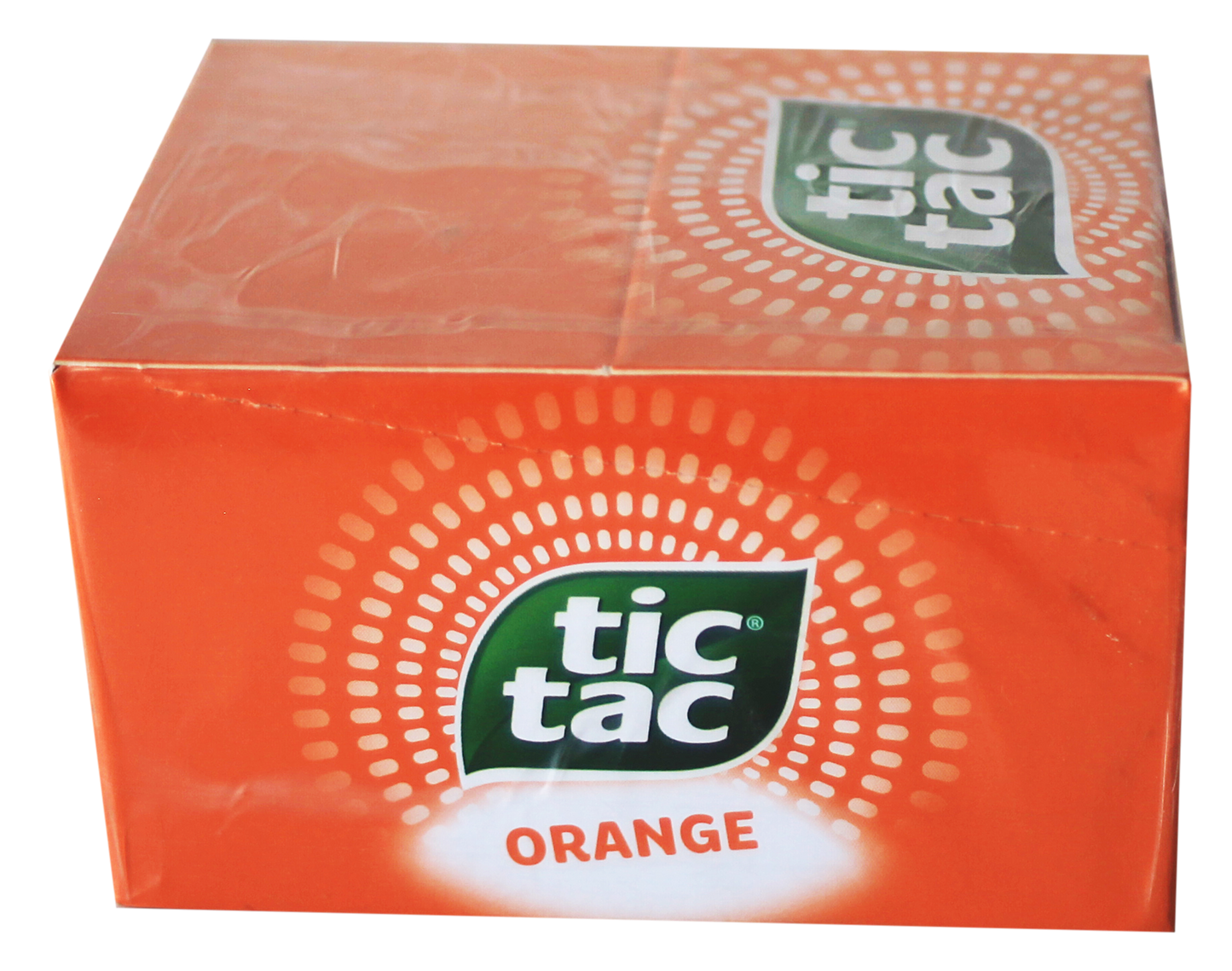 Tic-tac orange bonbon