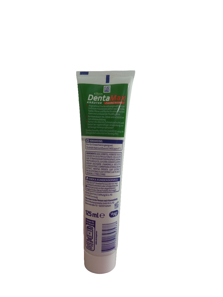 Elkos dentifrice aux herbes