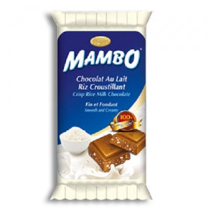 Mambo au Riz plaquettes de chocolats de 90gr