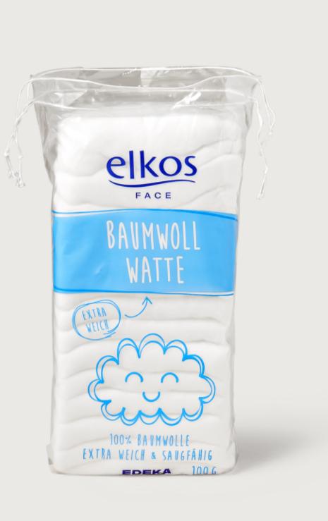 Elkos Ouate de coton 100%
