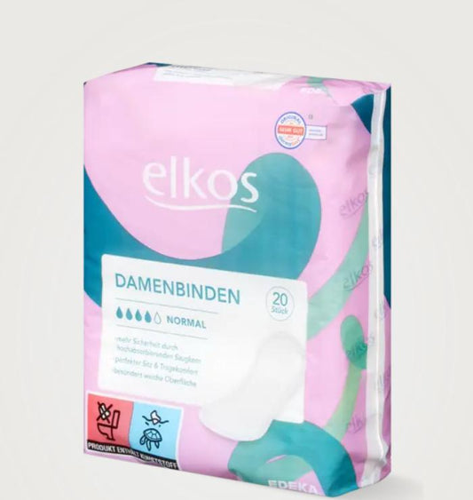 Elkos Serviettes Hygiéniques normal