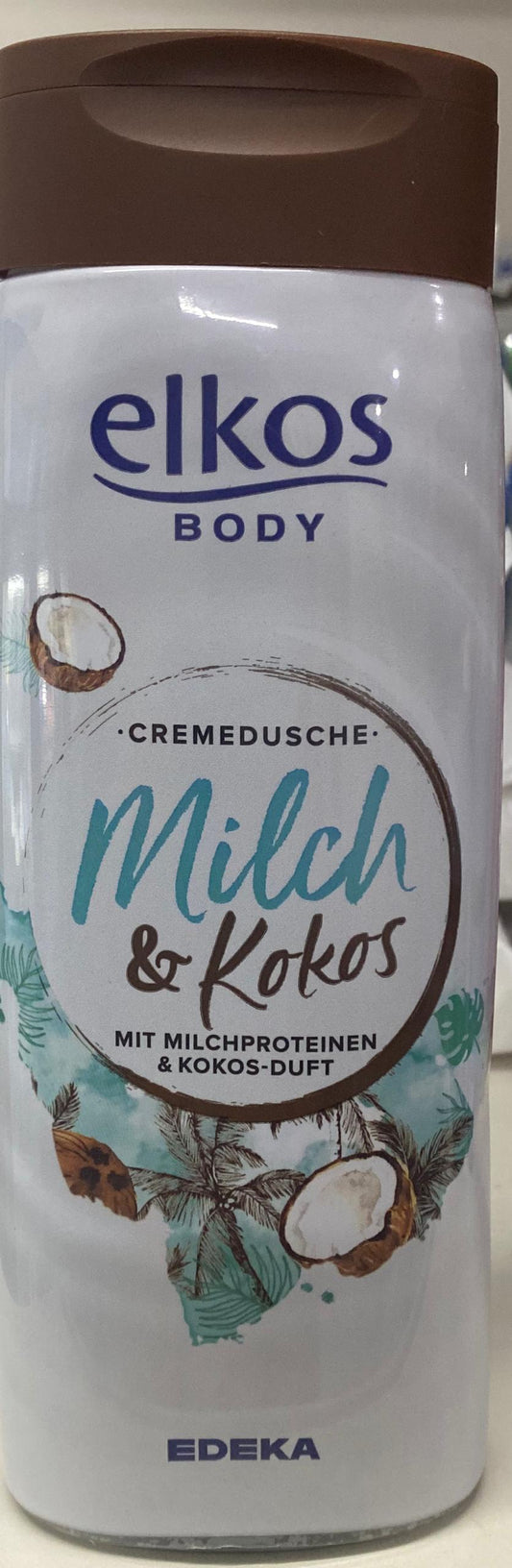 Elkos Gel douche lait et Cocos