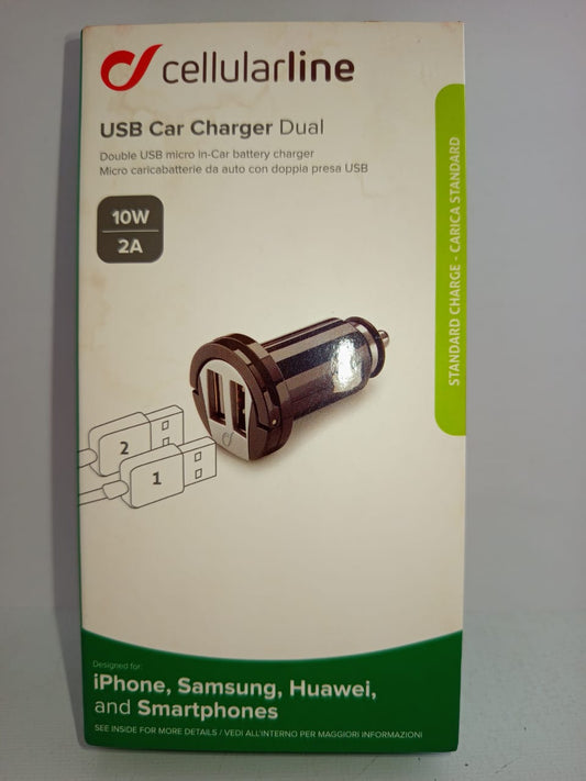 Cellularline USB car charger