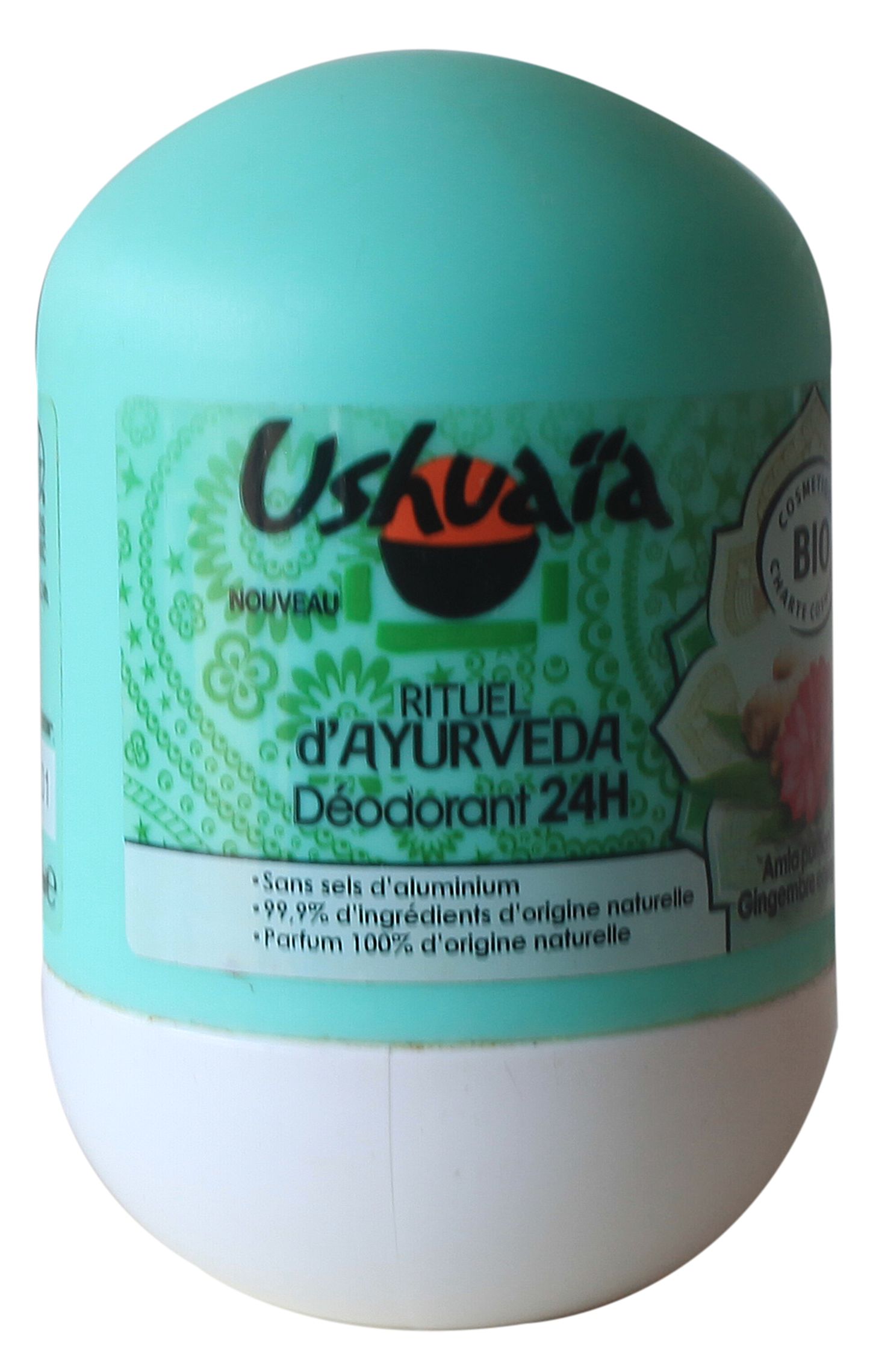Ushuaia gingembre et énergisant roll on 50ml