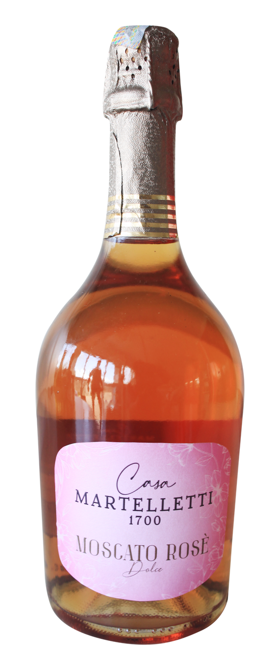 Moscato Martelletti vin rosé 75cl