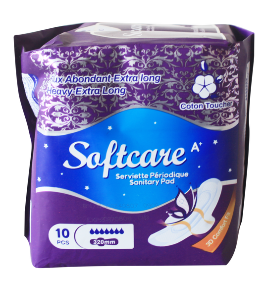 Softcare serviettes hygieniques violet