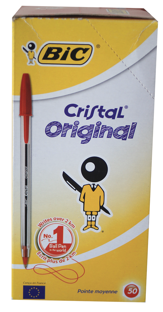 Bic Stylo rouge 50pièces/paquet