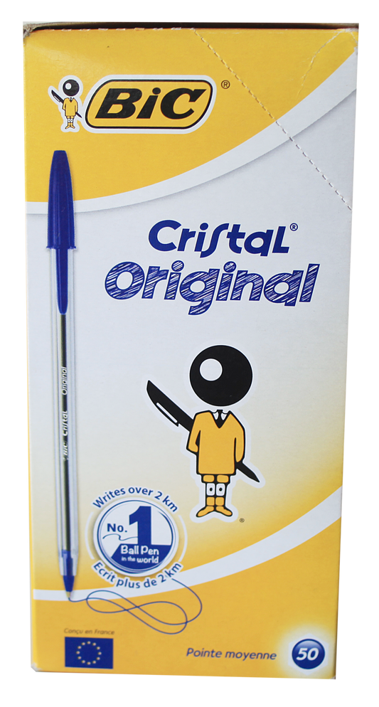Bic Stylo bleu 50pièces/paquet