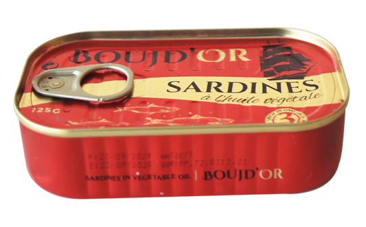 Boudj'or sardine végétale 125gr