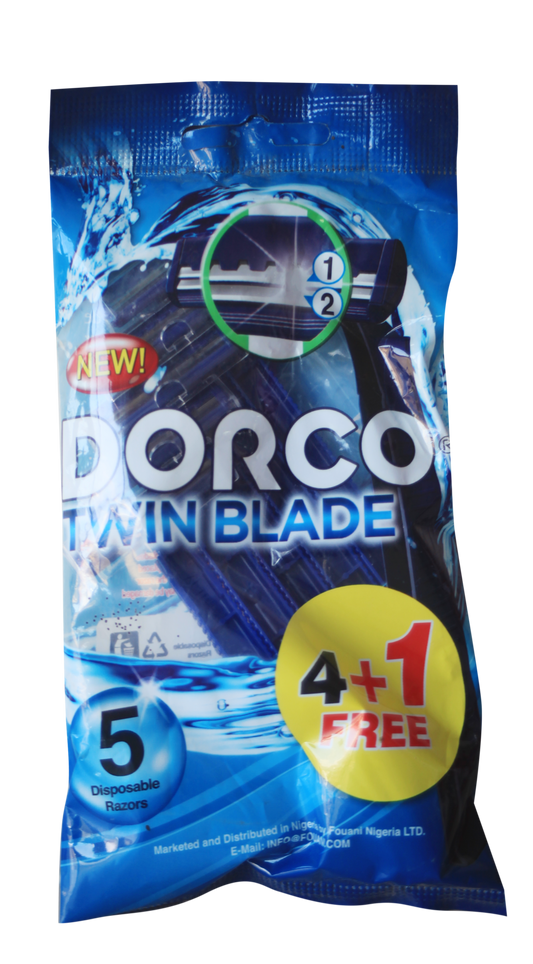 Dorco Rasoir 5pièces/paquet