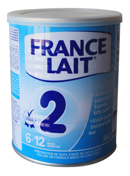 France lait 2 (6-12mois) 400g
