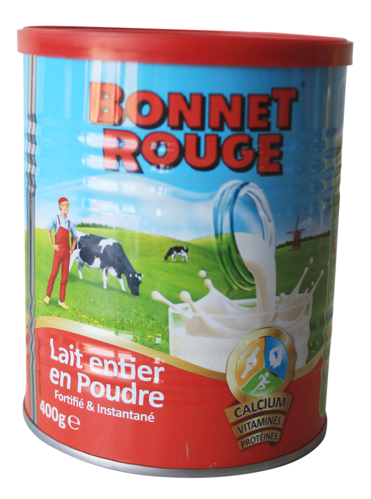 Bonet rouge lait en poudre 400g