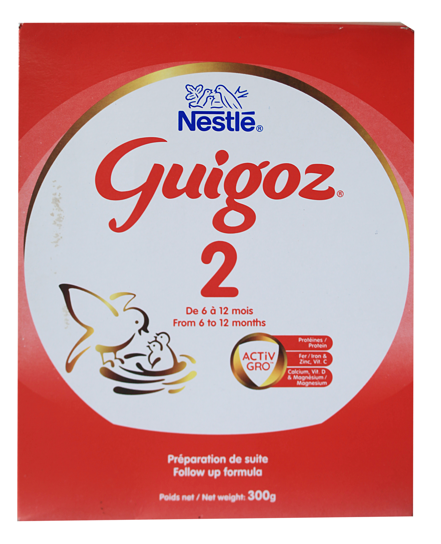 Guigoz 2 lait en poudre 300gr