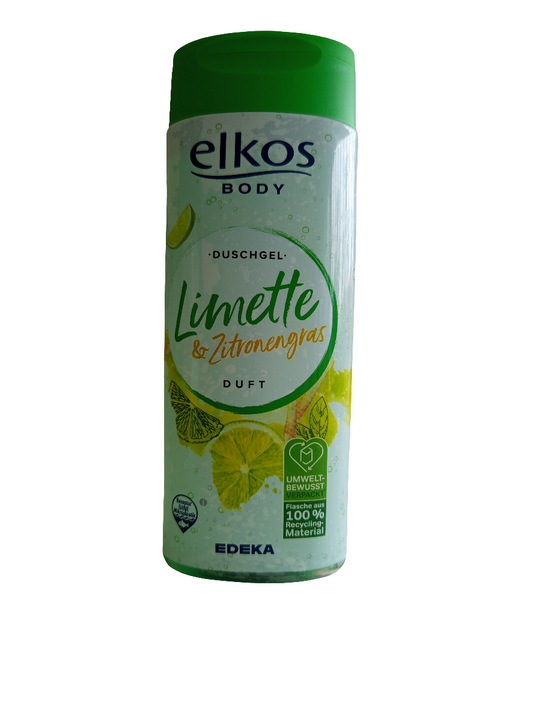 Elkos gel de douche limette 300ml