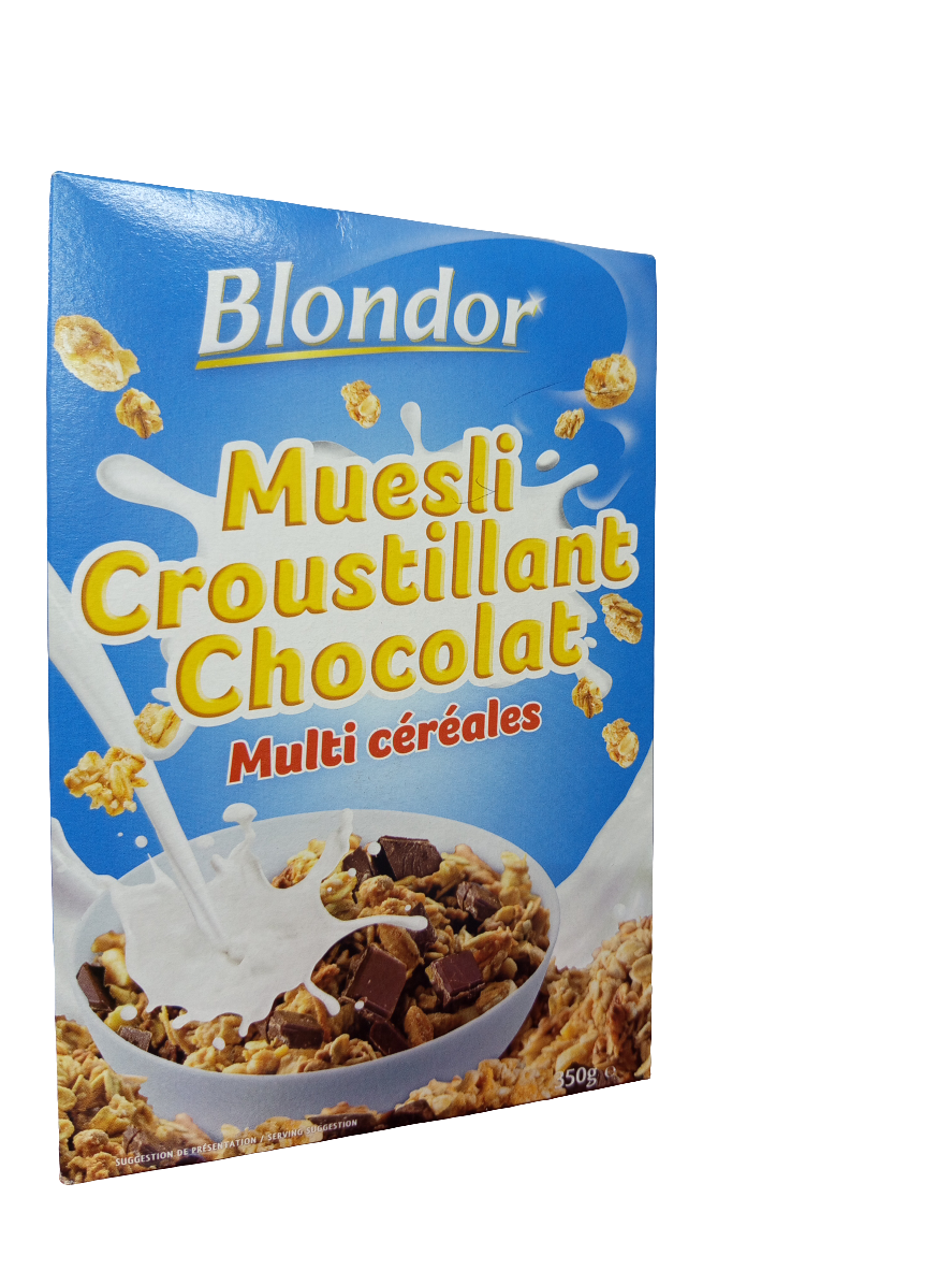 Blondie crunchy mueshi chocolate