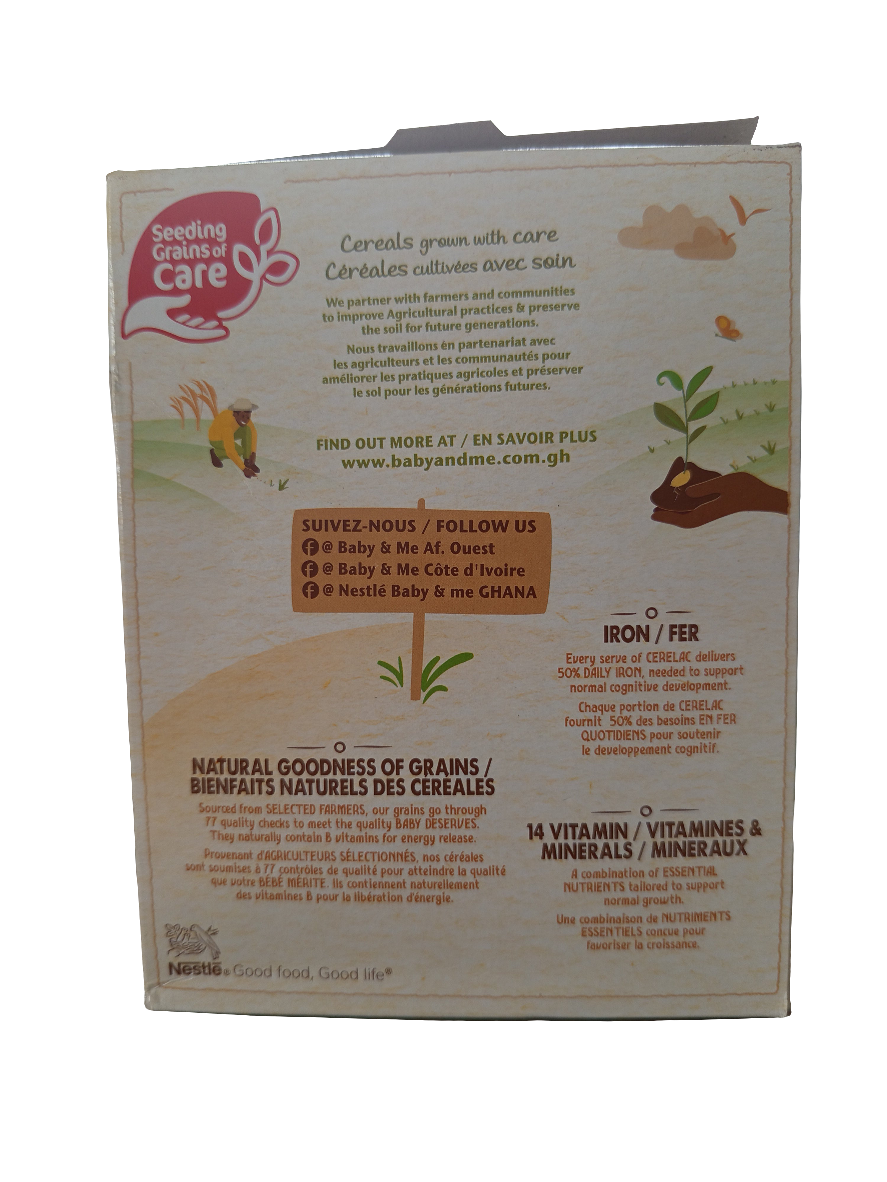 Nestlé Cérélac fruits et lait 250gr