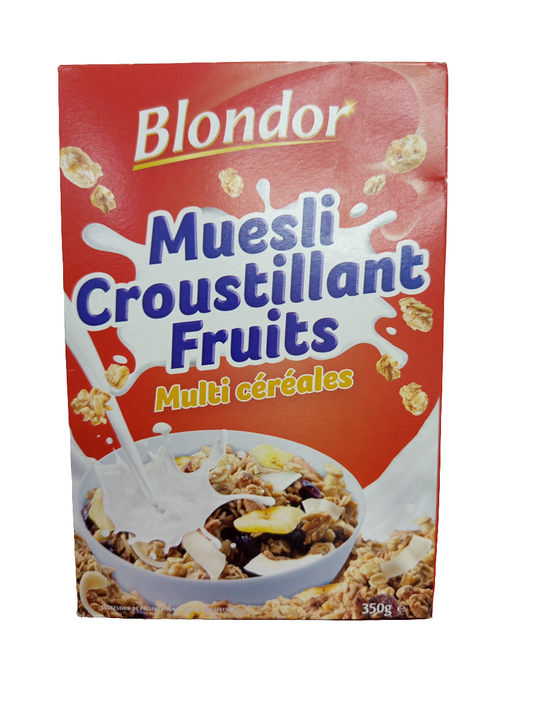 Blondor croustillant fruits, multifruits