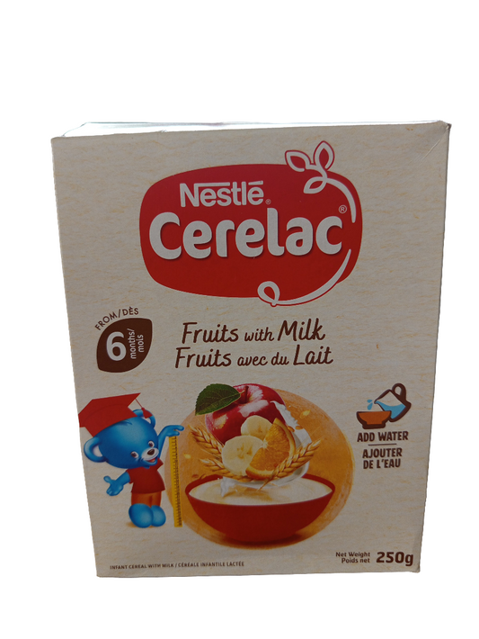 Nestlé Cérélac fruits et lait 250gr