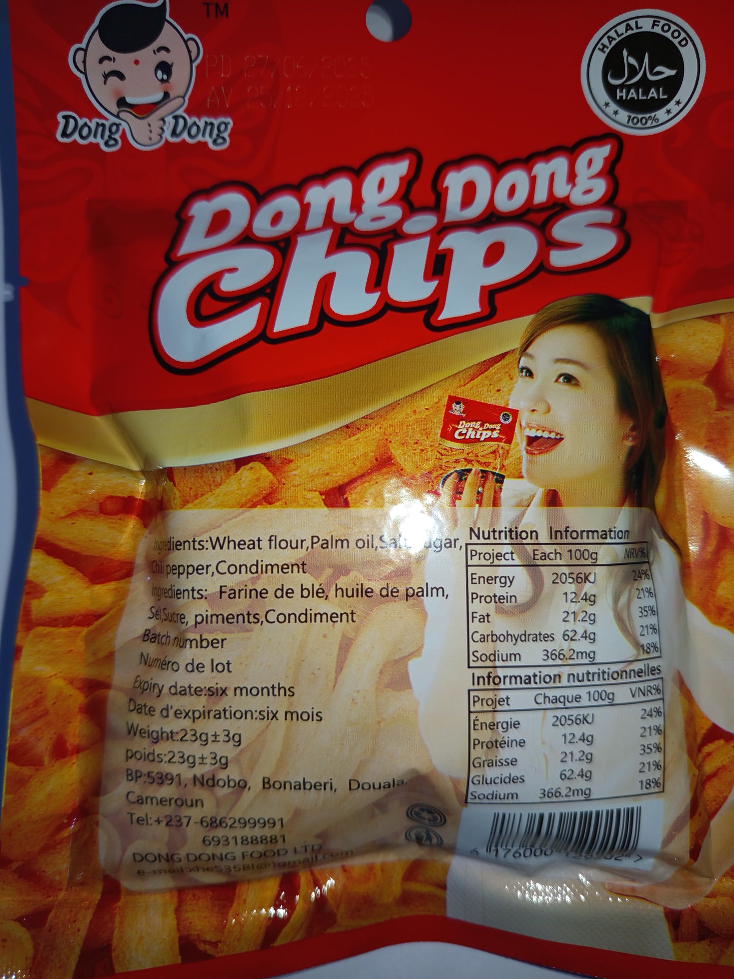 Dong dong chips