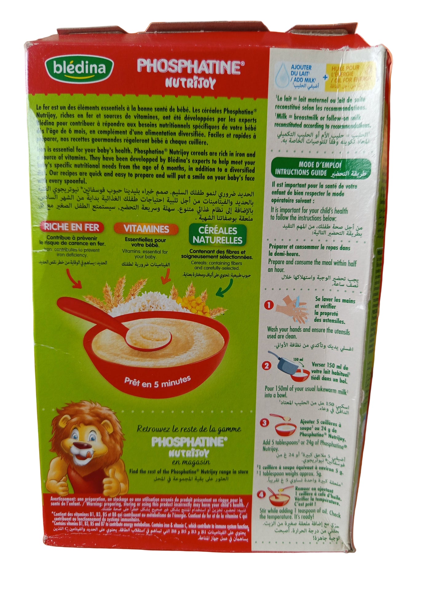 Phosphatine multi céréales