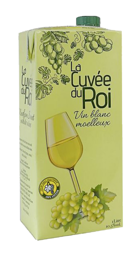 Cuvée du roi vin blancs 1l