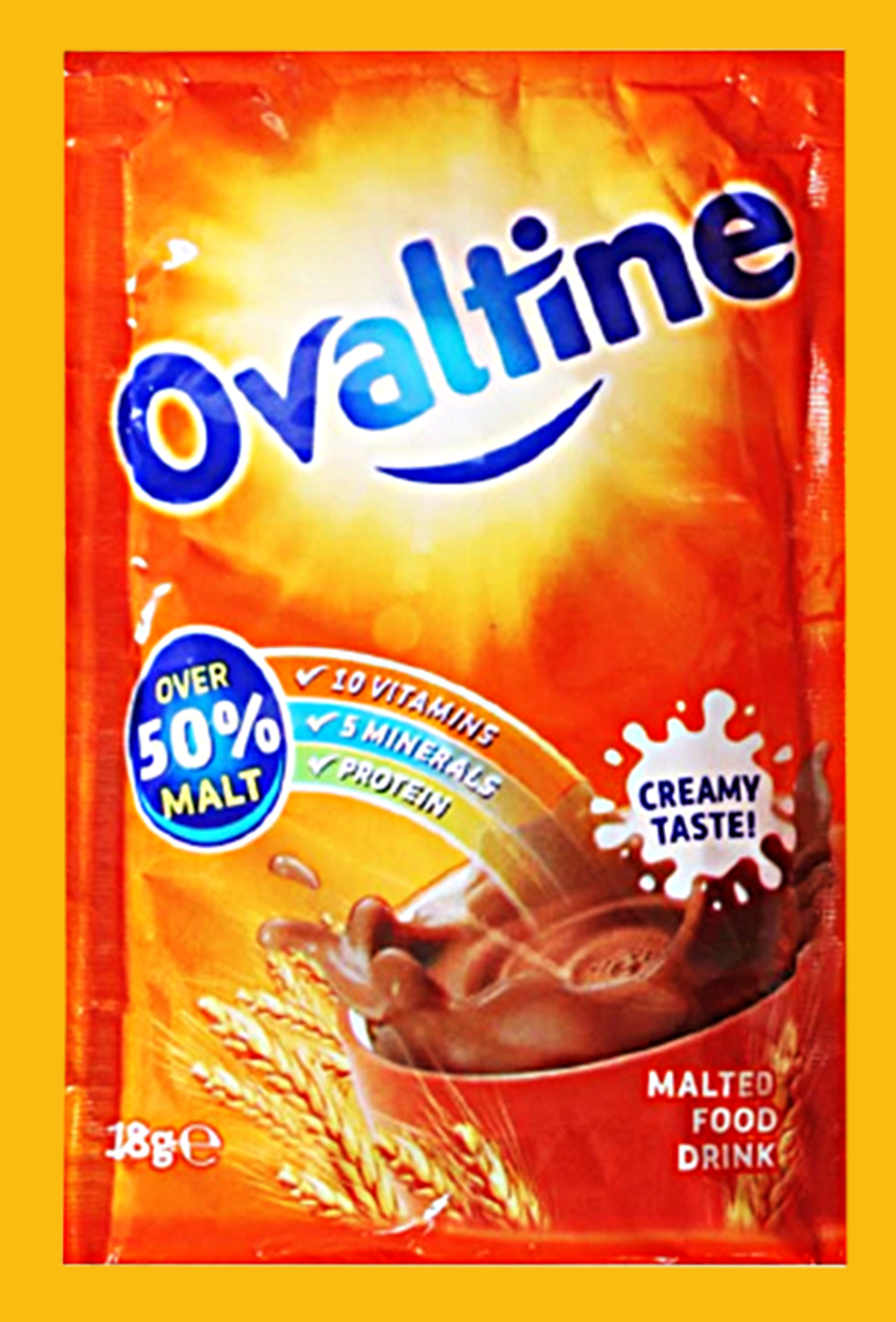 Ovaltine sachet 18g