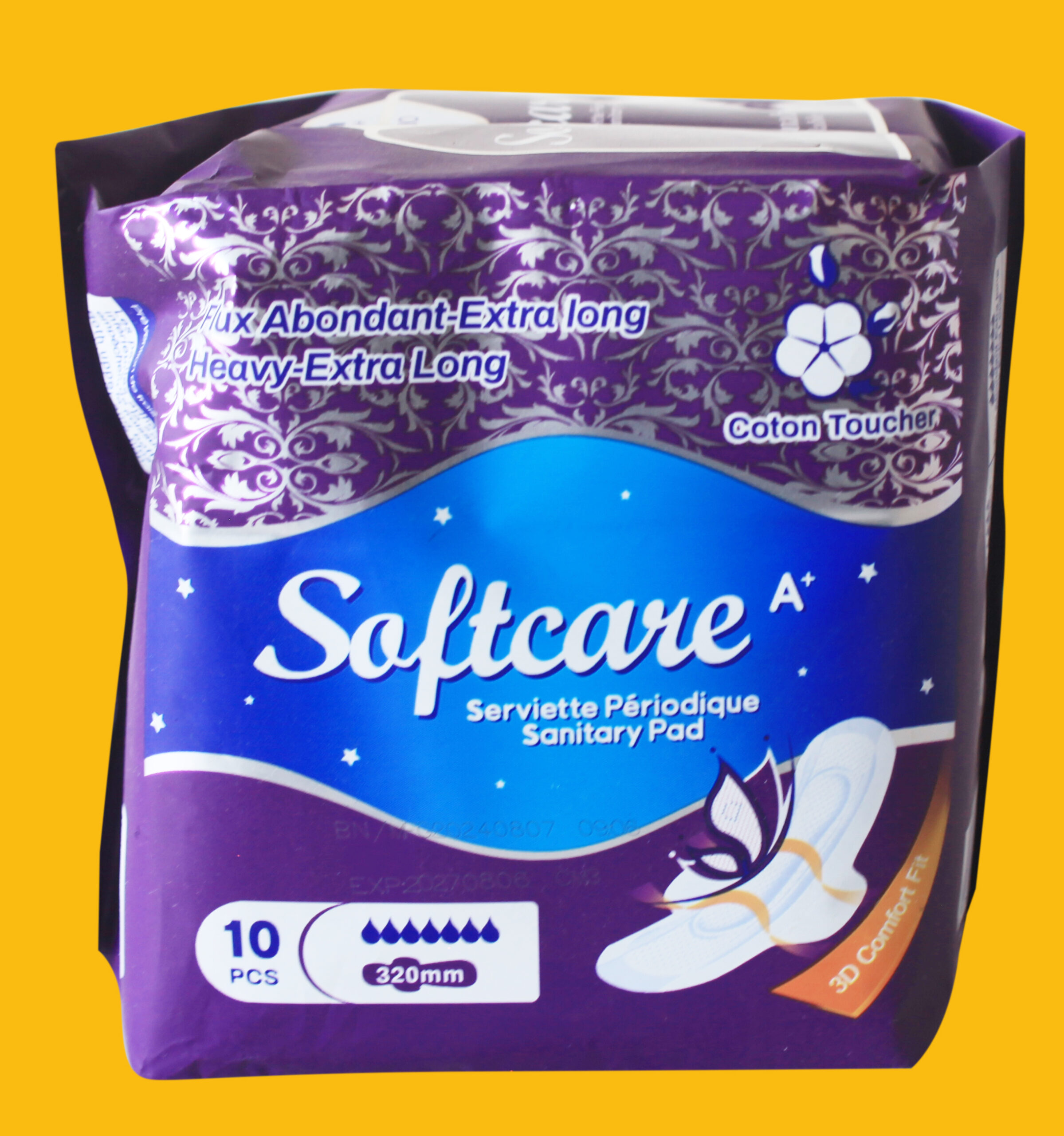 Softcare Serviette Hygiénique Violet