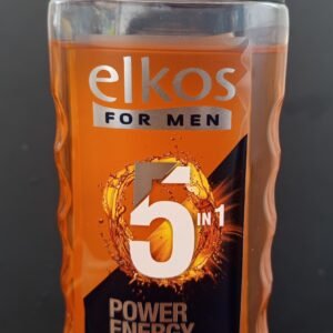 Gel de Douche Elkos for Men 5 en 1 Power Energy